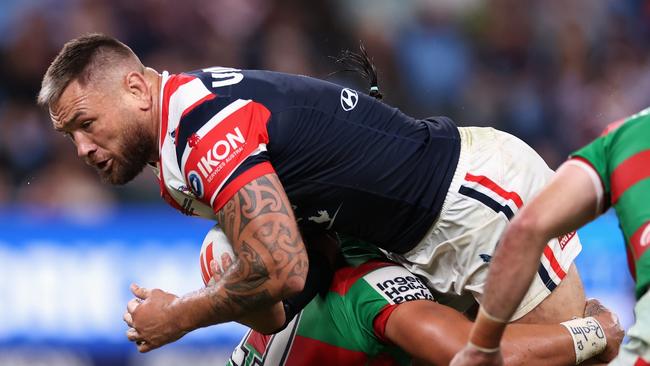 Jared Waerea-Hargreaves dominated in his 300th game. (Photo by Cameron Spencer/Getty Images)