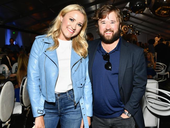 The actress’ brother, actor Haley Joel Osment, served as a groomsman at her wedding on October 12. Picture: Emma McIntyre/Getty Images