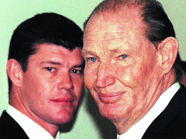 James’ dad Kerry Packer was a big presence on the board until his death in 2005.