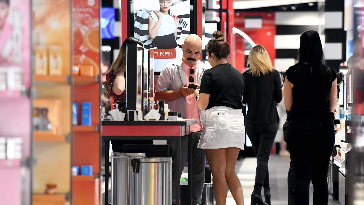 Morgan Stanley asks if the apparent recovery in large shopping malls is an ‘illusion’. Picture: NCA NewsWire/Bianca De Marchi