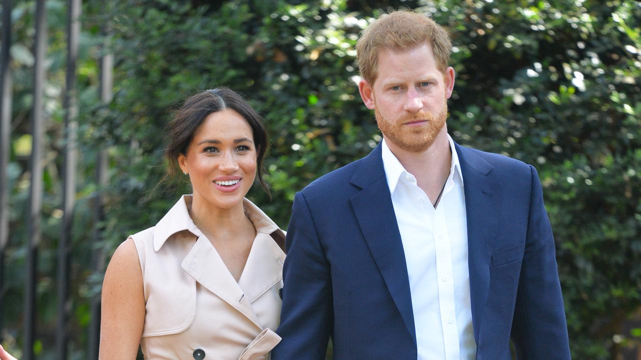 Harry is very protective of his wife. Picture: Dominic Lipinski - Pool/Getty Images