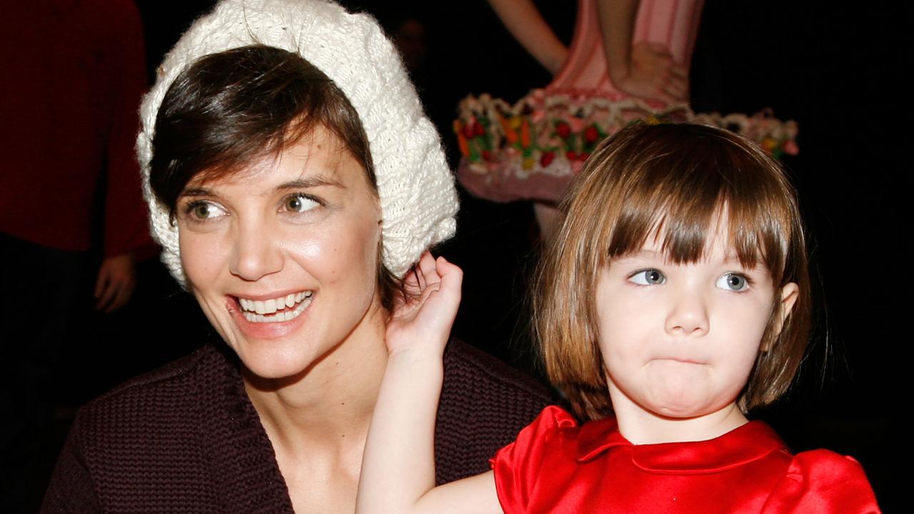 Since her split from Tom, Katie has shielded her daughter from the public eye. Picture: Getty