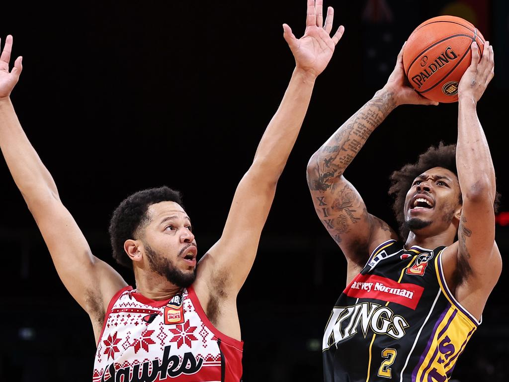 The Hawks and Kings fought out a Christmas Day thriller. Picture: Getty Images