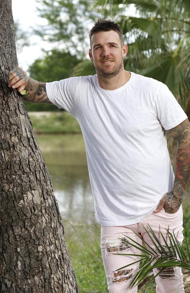 Dane Swan is looking forward to his time in the jungle. Picture: Supplied/Nigel Wright for Ten