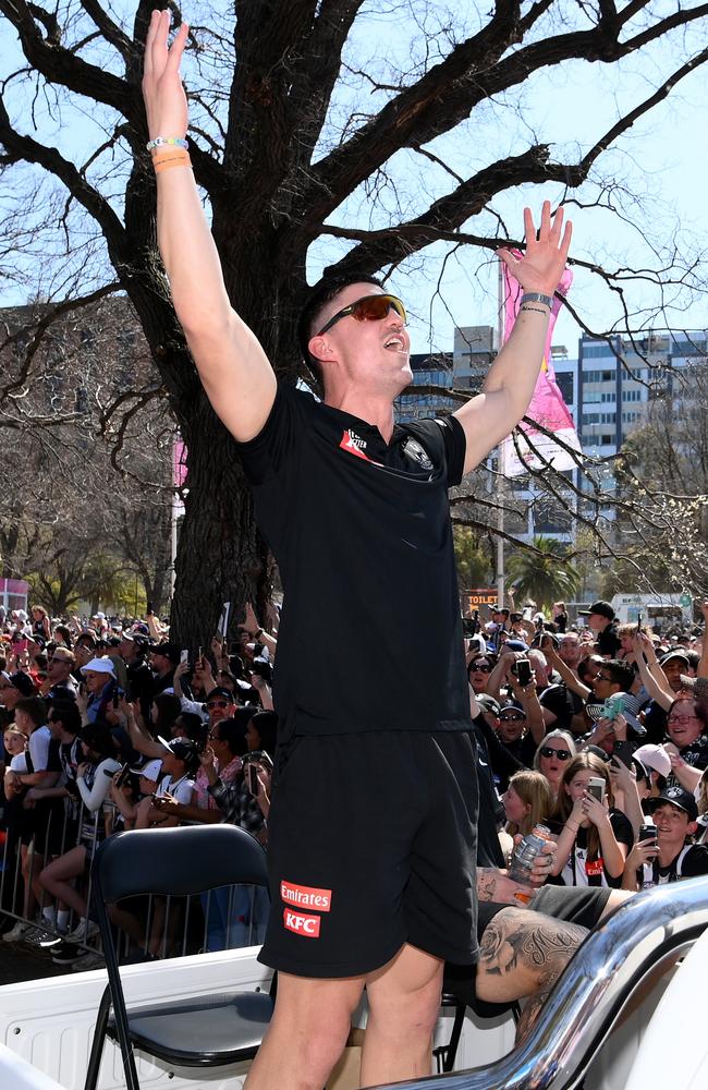 Brayden Maynard was a hit. Picture: Quinn Rooney/Getty Images