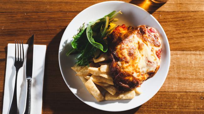 Prahran Hotel’s chicken parma is its best-selling menu item.