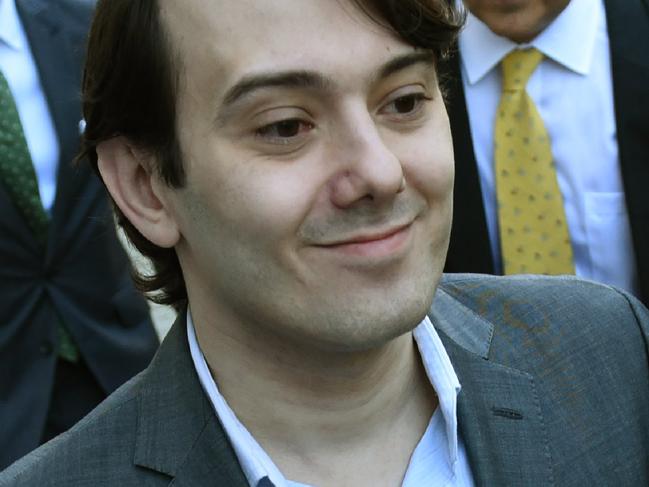 Martin Shkreli, the former Turing Pharmaceuticals executive who became known as "Pharma Bro"  arrives for the first day of jury selection in his federal securities fraud trial June 26, 2017 at United States District Court Eastern District of New York in Brooklyn. / AFP PHOTO / TIMOTHY A. CLARY