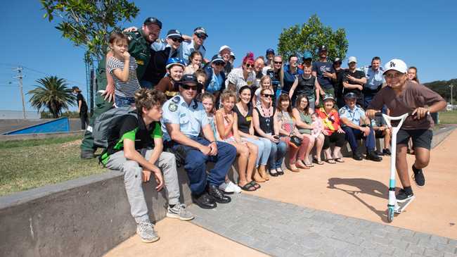 Police and youth engage and get a good feed too Daily Telegraph