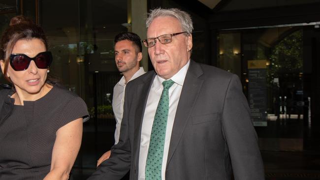 He has pleaded not guilty to two accounts of using information he obtained and exercising influence in the capacity of his role. Picture: Monique Harmer