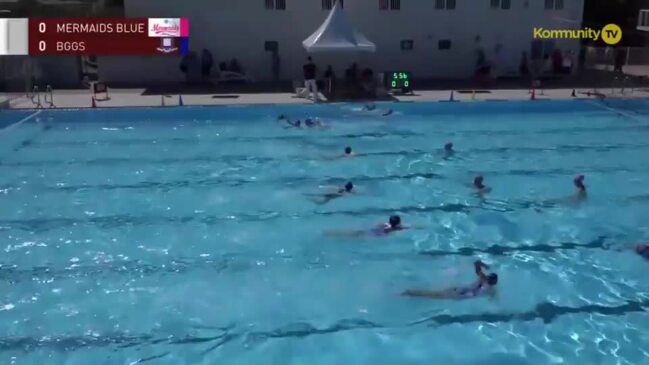 Replay: Water Polo Queensland State Titles - Mermaids Blue v BGGS (18U Girls White Bronze)