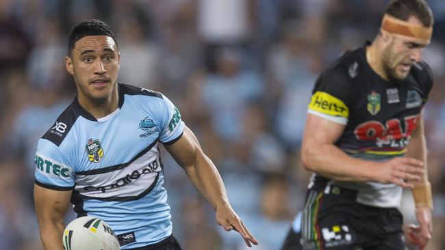 Holmes was poised to become Cronulla’s highest paid player. AAP Image/Craig Golding.