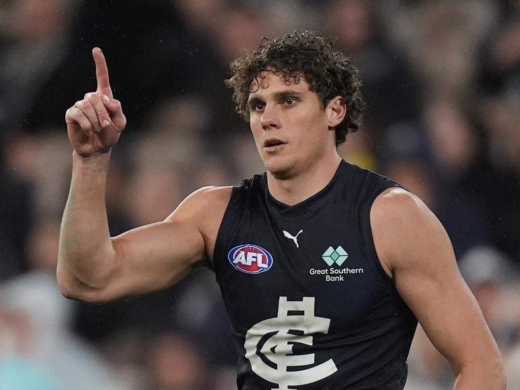 Charlie Curnow is confident he will be back to his best in 2025.