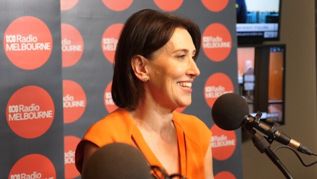 ABC Melbourne's mornings radio host Virginia Trioli.