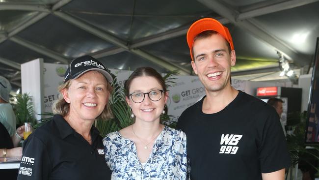 GC500. Leanne Brown, Emma Brown and Isaac Bongaarts. 30 October 2022 Surfers Paradise Picture by Richard Gosling