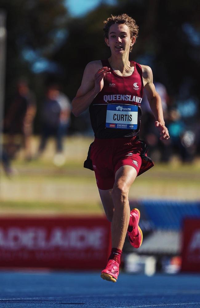 Jayden Curtis from Burpengary SHS.