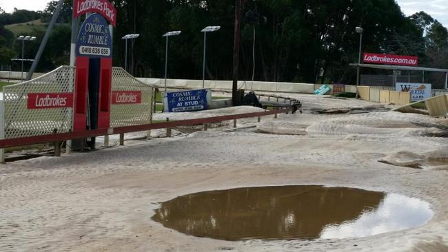 Racing won't return to Ladbrokes Park in Lismore. Photo: The Greyhound Recorder