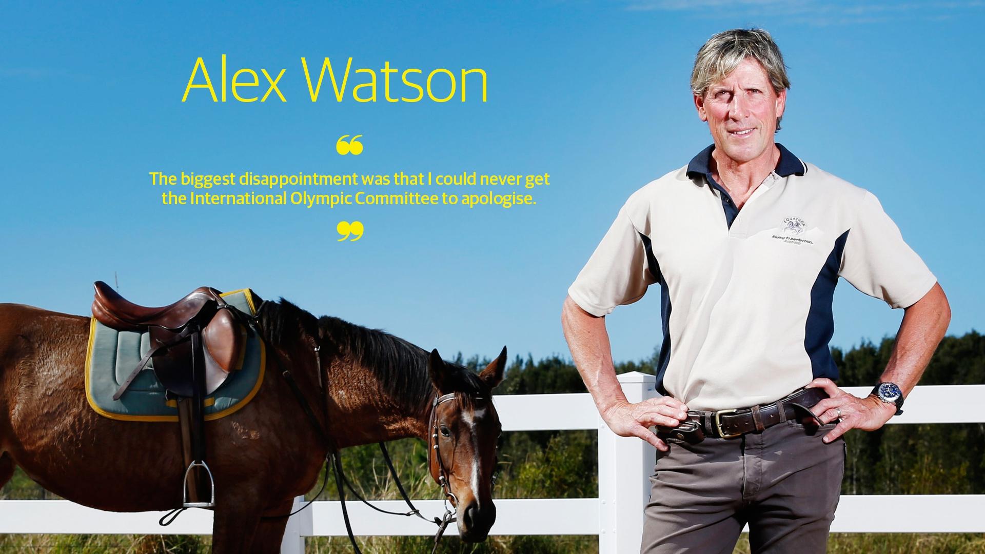 Alex Watson Olympic controversy quote panel