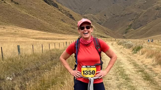 I timed my marathon for the middle of our two-week jaunt around the midsection of New Zealand’s South Island. Picture: Angela Mollard.