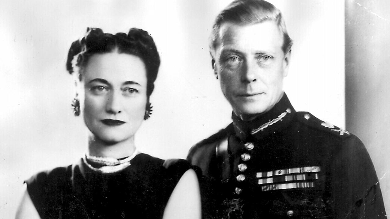 Wallis Simpson and King Edward VIII in the 1930s.