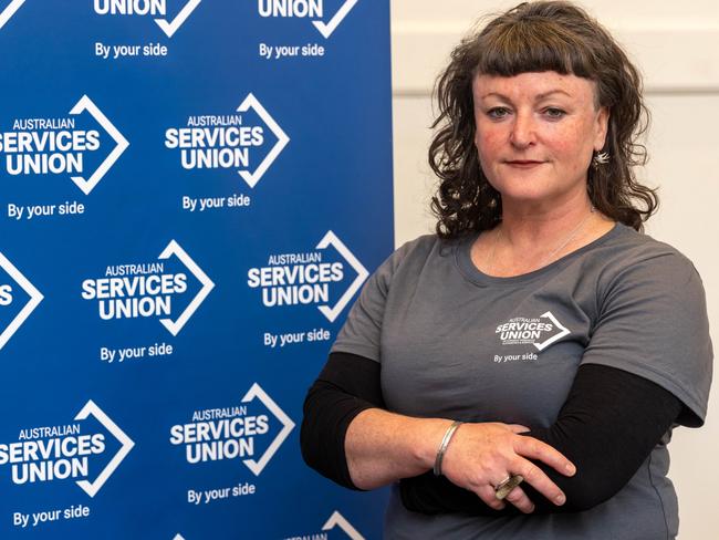 Australian Services Union secretary Tash Wark.