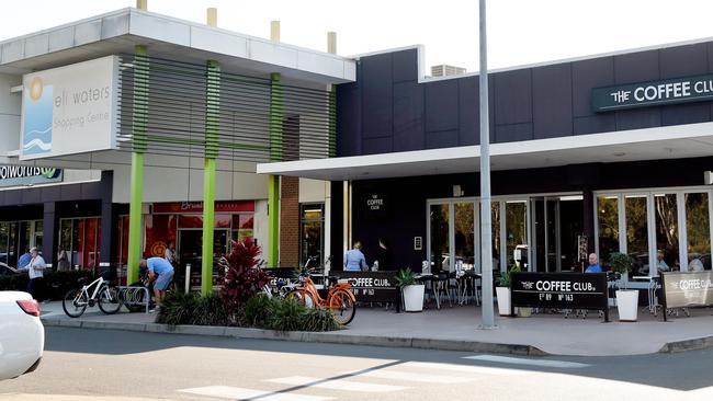 A man has been taken to hospital after being stabbed at this Hervey Bay shopping centre on Friday.