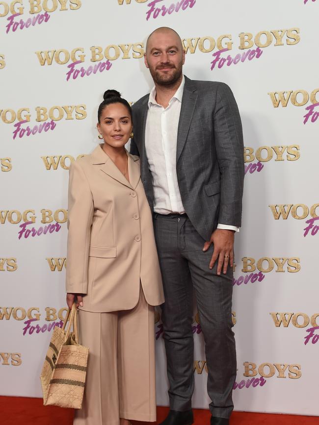 Olympia Valance and Tom Bellchambers. Picture: Josie Hayden