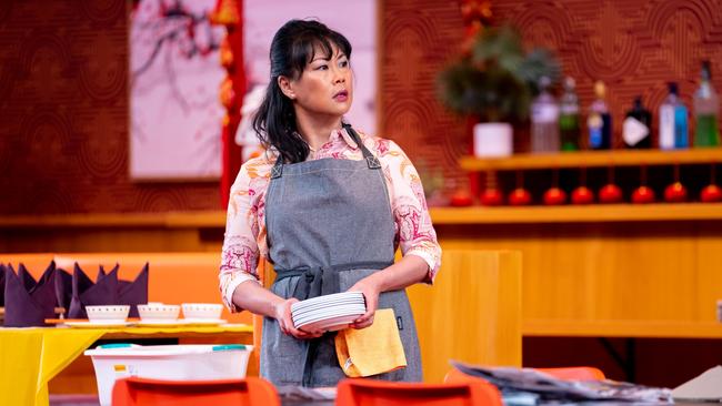 Single Asian Female, by State Theatre Company. Fiona Choi as Pearl. Picture: Matt Byrne