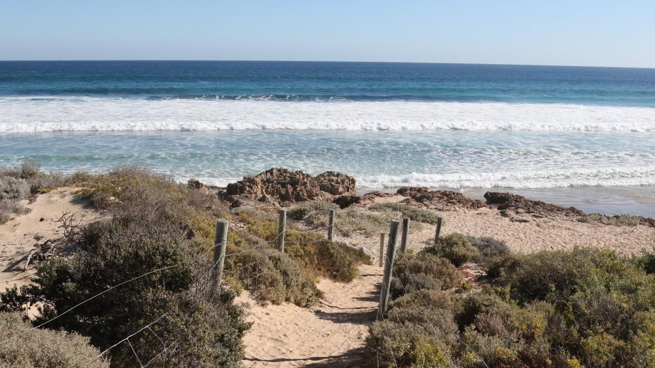 Back Beach near Streaky Bay where two women have drowned. Picture: Supplied
