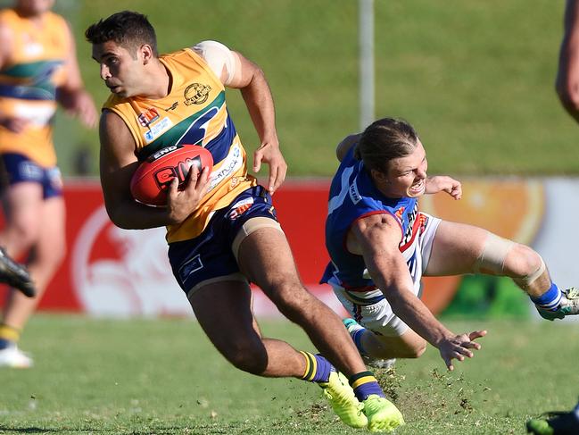 8/4/17 SANFL 2017, Eagles v Central District. Jared Petrenko (Eagles). Picture Roger Wyman