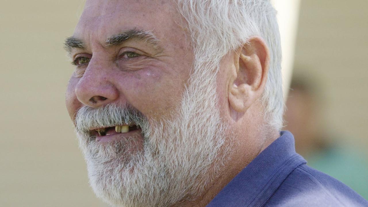 Keith Murdoch outside the Tennant Creek Court House. Picture: Ross Land/Getty Images