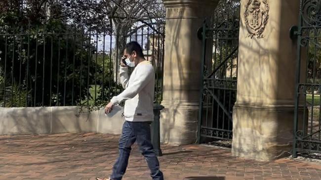 Anthony Estilo appeared at Goulburn Local Court for his sentence. Picture: Adelaide Lang