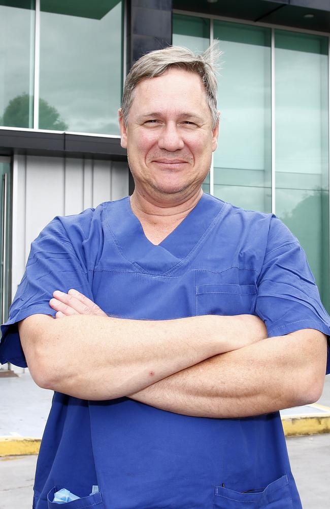 Dr Glenn Sterling at Life Fertility's new office in Bowen Hills. Picture: Tertius Pickard