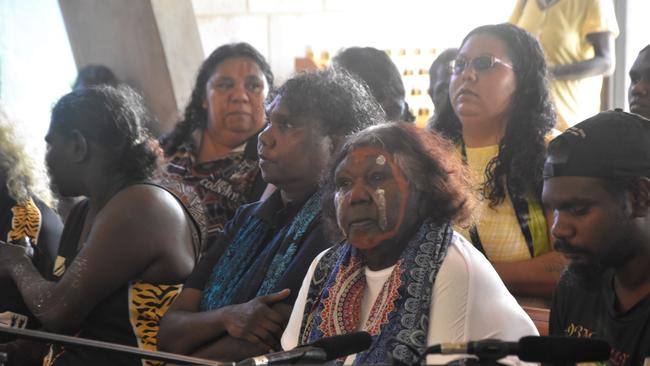 Hundreds of Territorians gathered in the St Mary's Cathedral for the state funeral of former Arafura MLA Lawrence Costa. Picture: Sierra Haigh