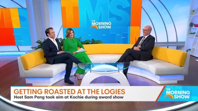 David Kochie Koch finally addresses TV rival Karl Stefanovic's Logies joke