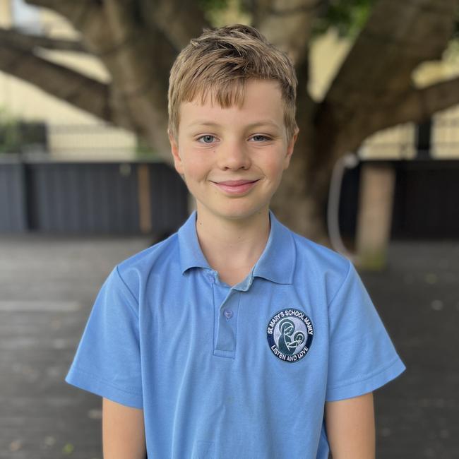 Jack Kane, a Library IT team member at St Mary's Catholic School, Manly, in 2023. Picture: Supplied