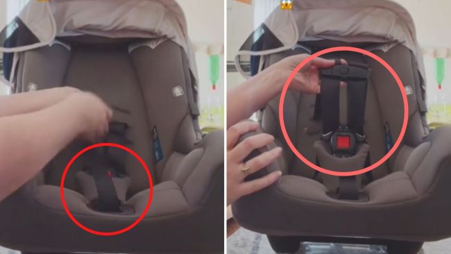 The straps on our Nuna car seat were loosening – I finally found