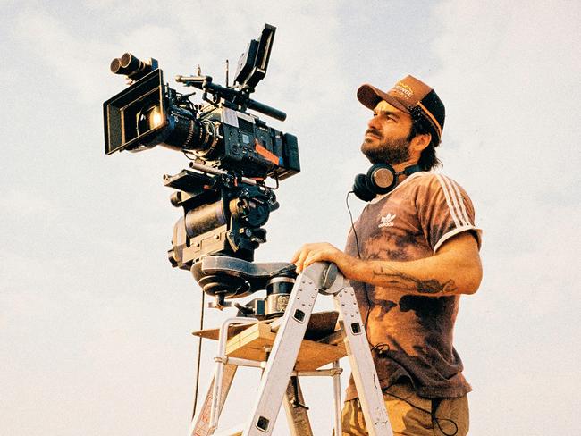 EMBARGOED FOR VOGUE. River on location in Alice Springs. Picture: Ian Routledge, Aidan Tai-Jones