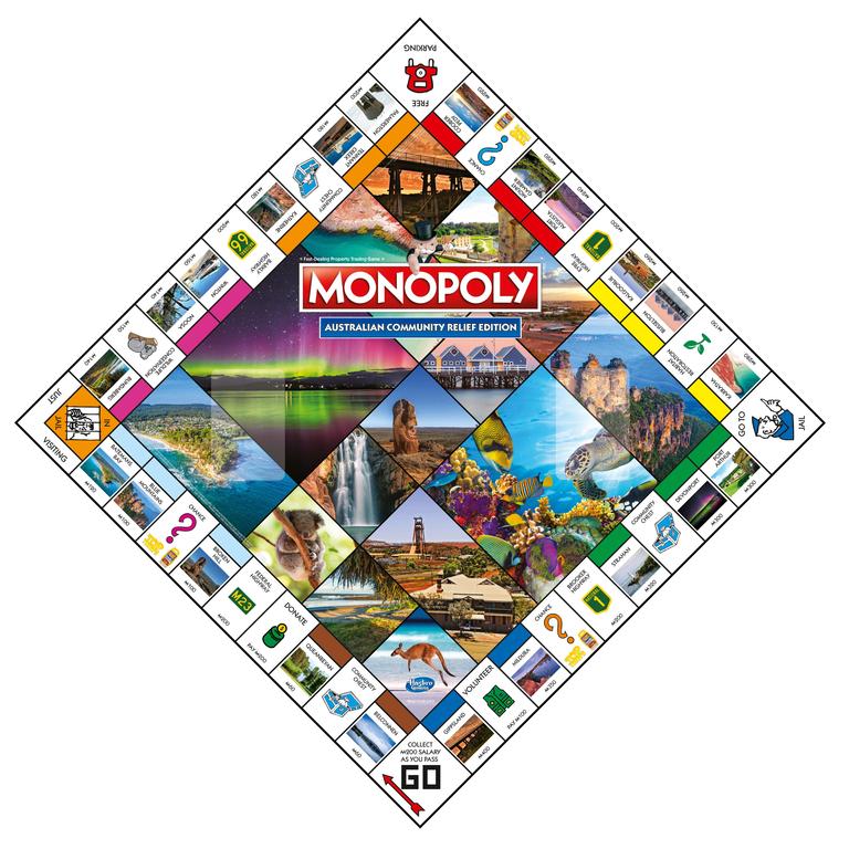 The Monopoly special edition will raise much-needed funds due to the impacts of various disasters including bushfires, floods and COVID-19.