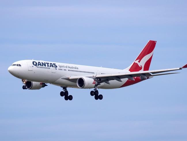 Qantas has announced it intends to resume international flights in mid-December. Picture: Mark Stewart