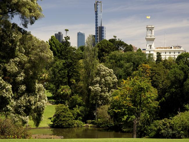 The Royal Botanic Gardens is an oasis walking distance from the CBD. Picture: Supplied