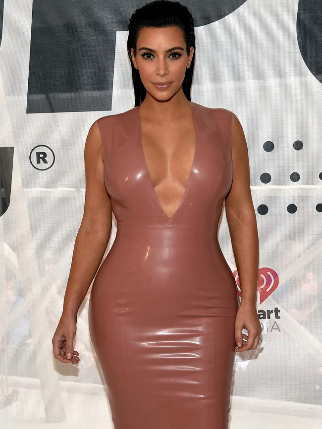 Kim rocking pink latex last year.