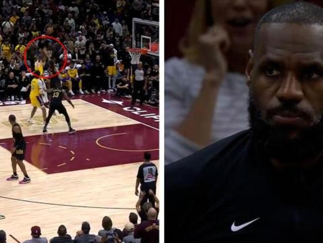 Cavs crowd ERUPTS at Bronnyâs 1st bucket