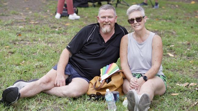 Tasmanian couple Rodney and Tracey Dolting booked tickets the moment they heard the vigil was organised. (Picture: Bianca Farmakis/The Australian)