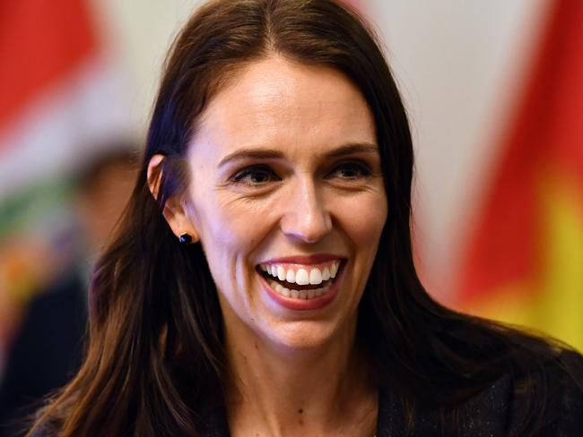 New Zealand's Prime Minister Jacinda Ardern at a meeting for the Trans Pacific Partnership (TPP) during an Asia-Pacific Economic Cooperation (APEC) meeting in Danang, Vietnam, Friday, November 10, 2017. (AAP Image/POOL/Mick Tsikas) NO ARCHIVING