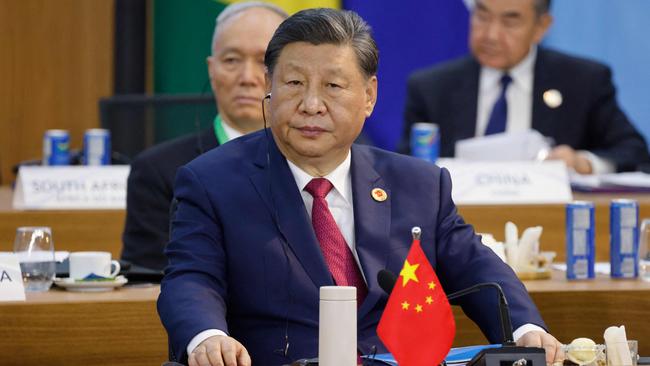 China's President Xi Jinping attends the second session of the G20 Leaders' Meeting in Rio de Janeiro, Brazil. Picture: AFP