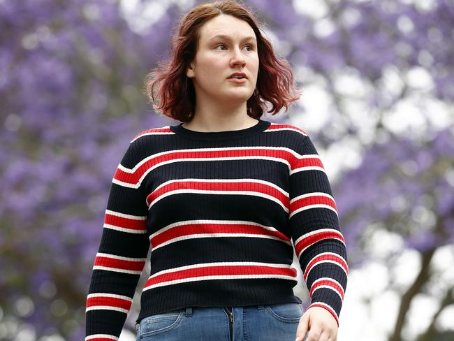 Survivor advocate Saxon Mullins has been campaigning for affirmative consent. Pic: Sam Ruttyn