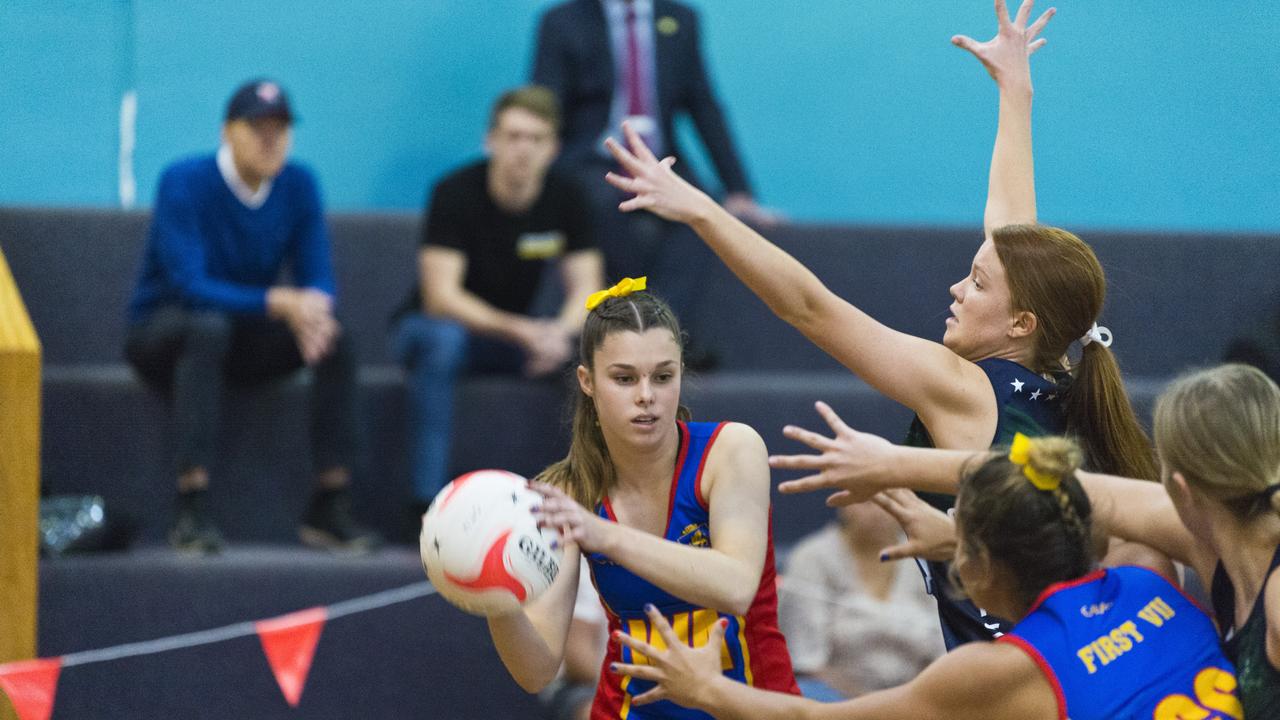 Downlands features in the TNA Wednesday night netball competition. Picture: Kevin Farmer