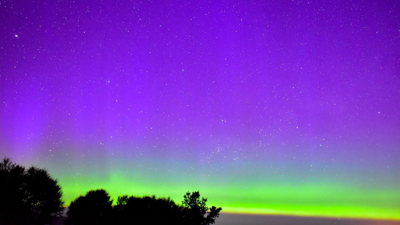 Aurora over Tasmania. Photo: Alicia Mathers.