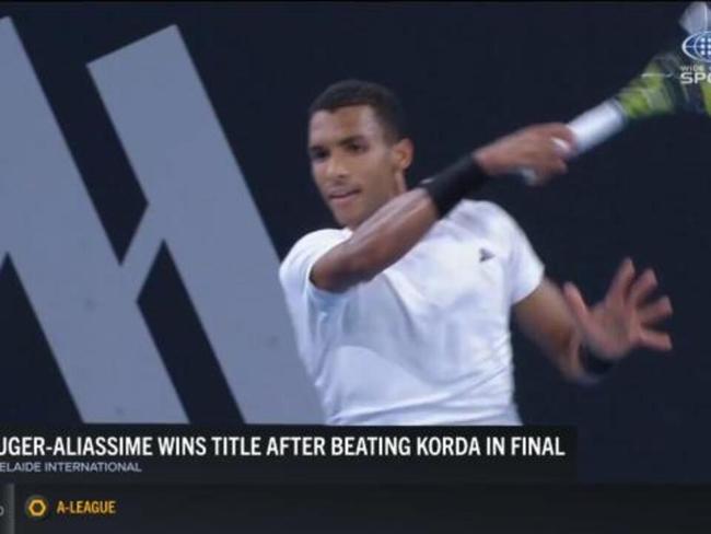 Auger-Aliassime wins Adelaide final