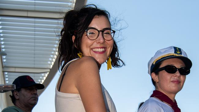 Zizi Averill as Pride Parade takes off in Darwin City, 2024. Picture: Pema Tamang Pakhrin